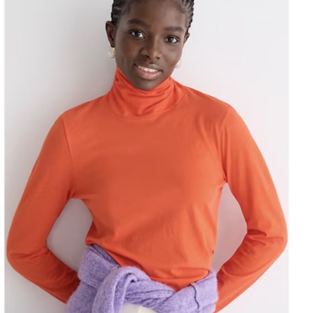 J Crew Tissue Turtleneck